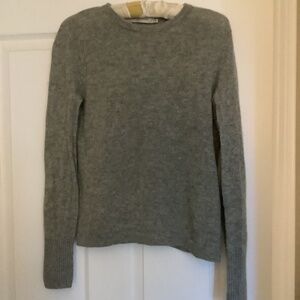 Grey cashmere sweater